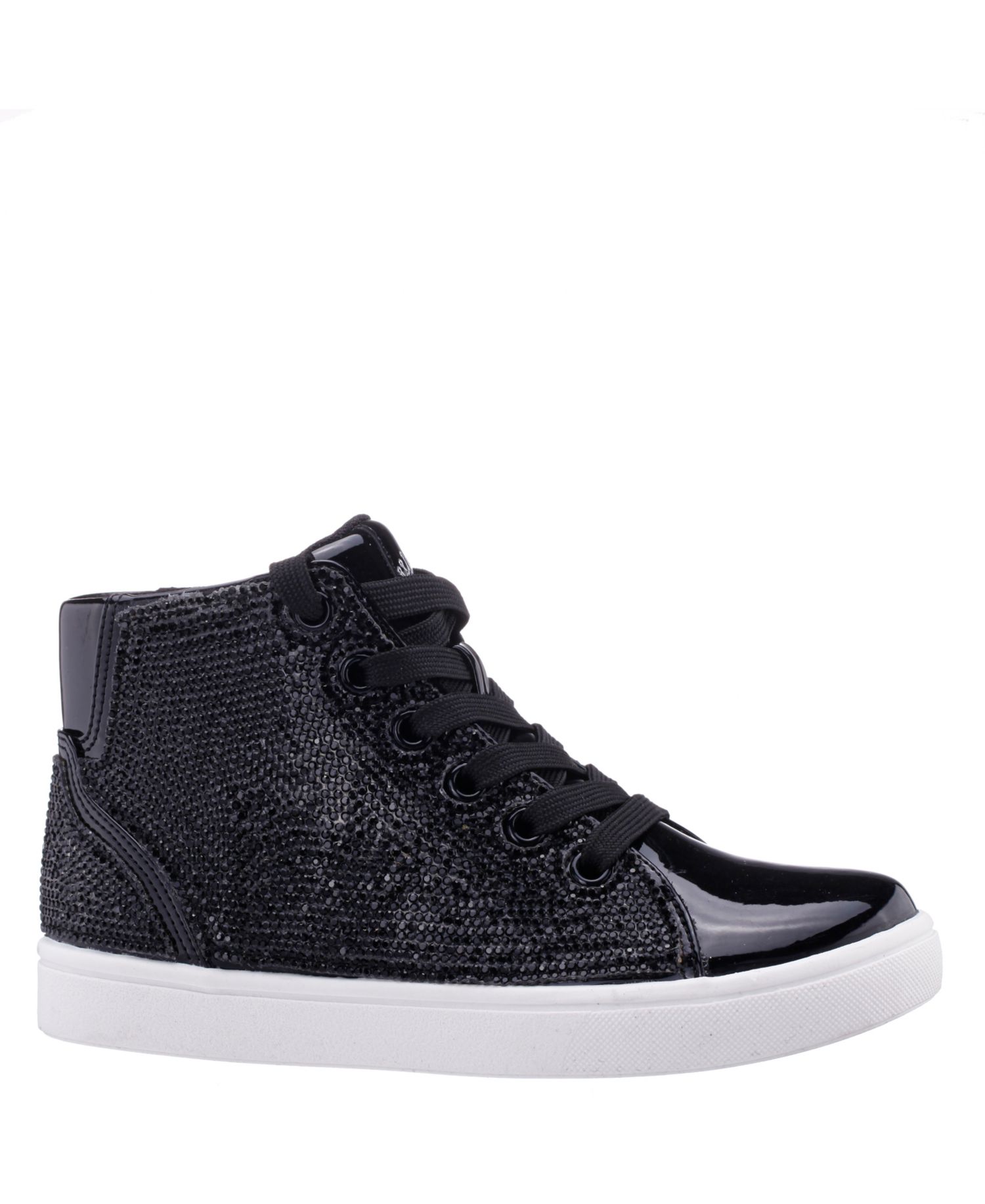 Big Girls' Kula Crystal Accents Non-Slip High-Top Sneakers