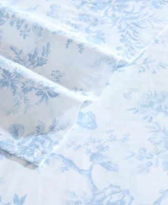 Loveston 200-Thread Count Cotton Percale 4-Pc. Sheet Set, Queen