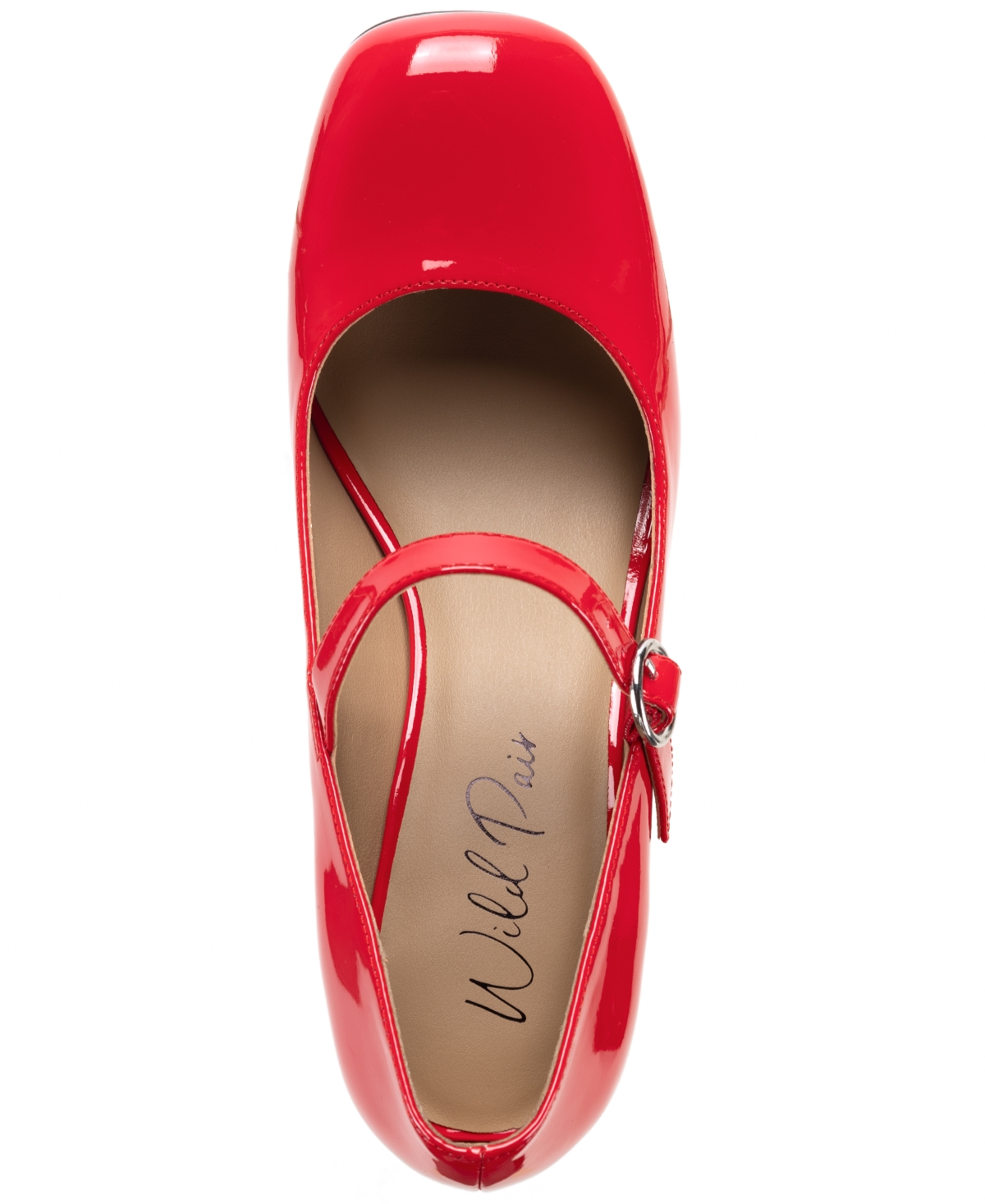 Wild Pair Women's Vaneciaa Mary Jane Square Toe Pumps, Macy's Exclusive In Red