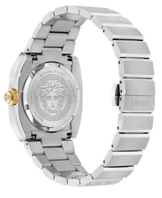 Women's Swiss Medusa Antares Stainless Steel Bracelet Watch 35mm