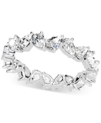 Diamond Pear Eternity Band (2 ct. t.w.) in Platinum or 14k Gold