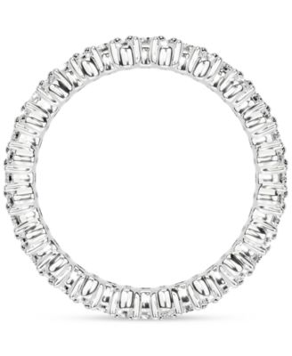 Diamond Cluster Eternity Band (1 ct. t.w.) in Platinum or 14k Gold