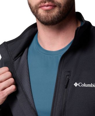 Men's Essential Hike Grid Fleece Full Zip Jacket