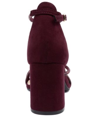 Women's Ealton Block Heel Embellished Evening Sandals