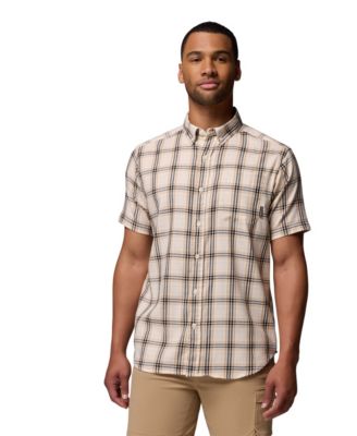 Men's Rapid Rivers Short Sleeve Plaid Shirt