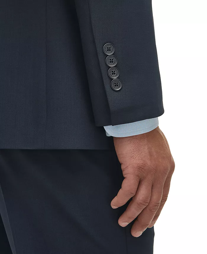 Men's Classic-Fit Stretch Wool Blend Suit Separates Jacket - thumbnail 6