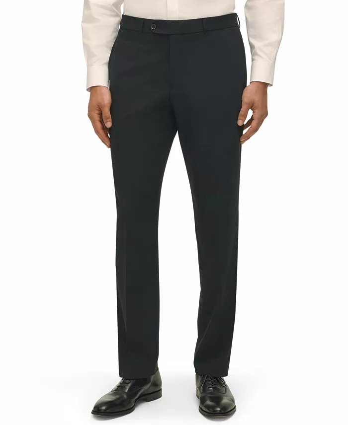 Men's Classic-Fit Stretch Wool Blend Suit Separates Pant - thumbnail 4