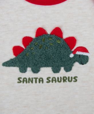 Baby Boys' Santa Saurus Layette, 4-Piece Set