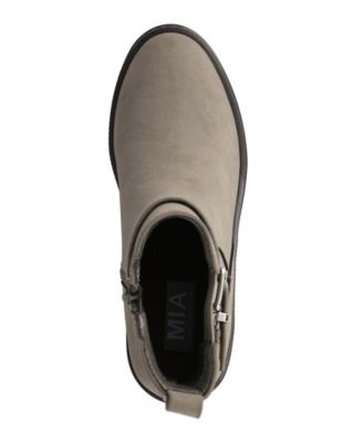 Women's Elis Wedge Heel Buckled Ankle Booties