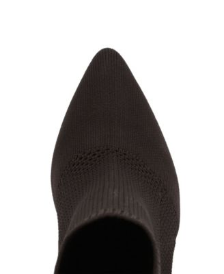Women's Pamilla Pointed Toe Knit Dress Booties