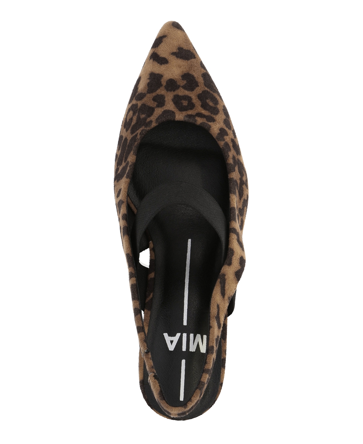 Mia Nicolette Slingback Pump In Animal Print