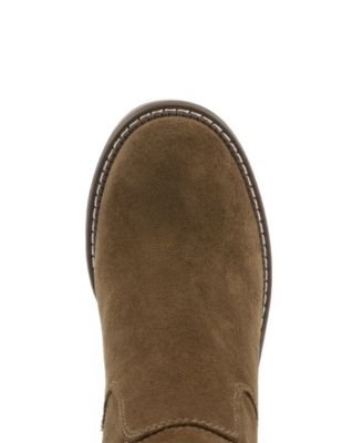 Women's Pallmer Stacked Heel Lug Sole Ankle Booties