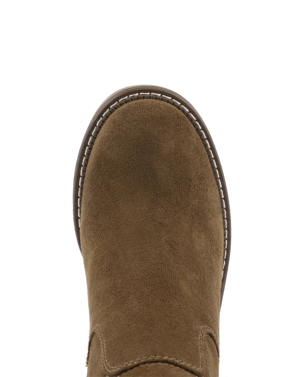Mia Pallmer Block Heel Bootie In Brown