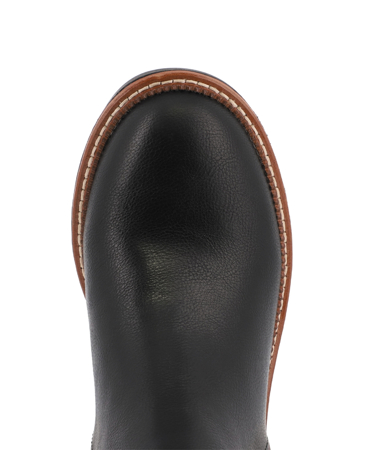 Mia Women's Paula Chelsea Stacked Heel Booties In Black