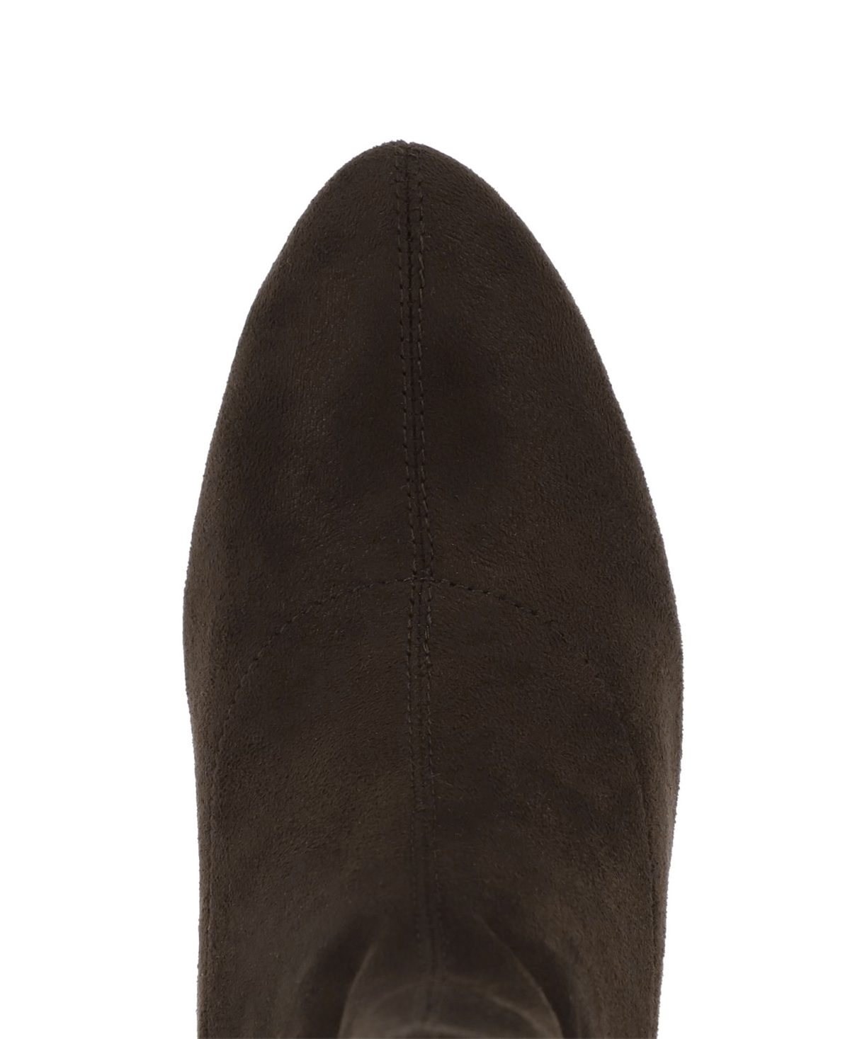 Mia Women's Thiva Block Heel Pointed Toe Dress Booties In Brown