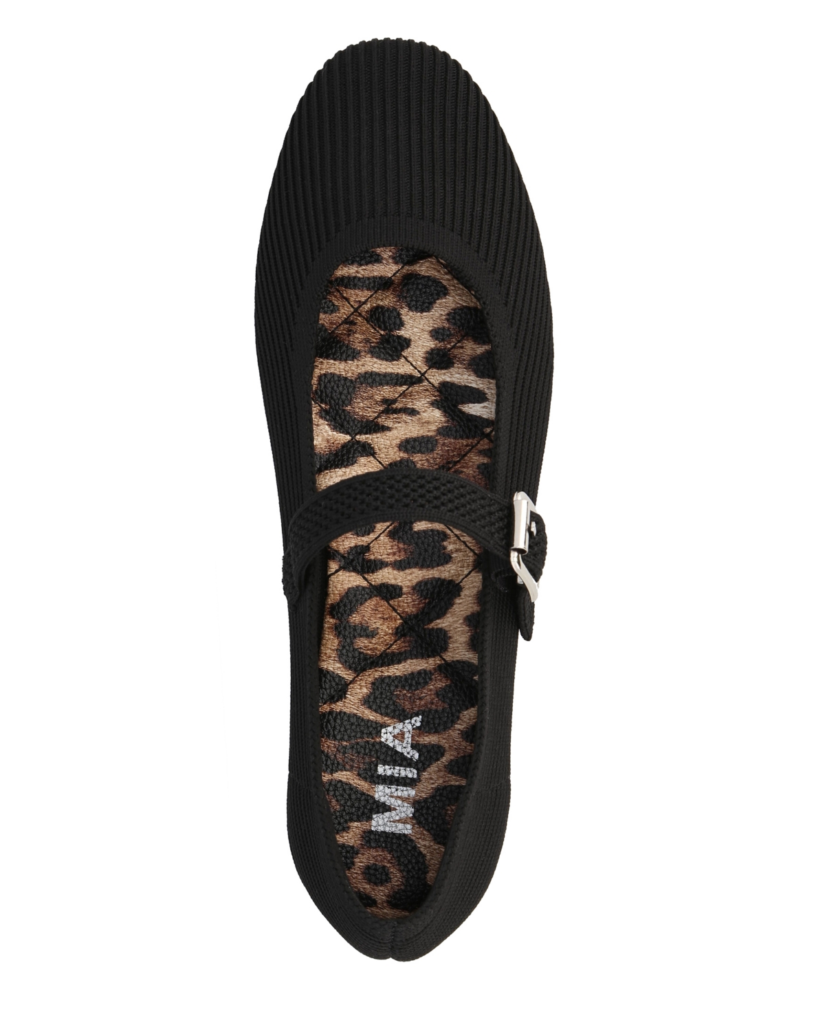 Mia Brita Mary Jane Flat In Black