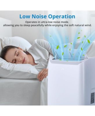 12,000 BTU, Portable Smart 3-in-1 Functionality, Remote, 24-Hour Timer, Cooling, Dehumidifying & Fan Modes Air Conditioner
