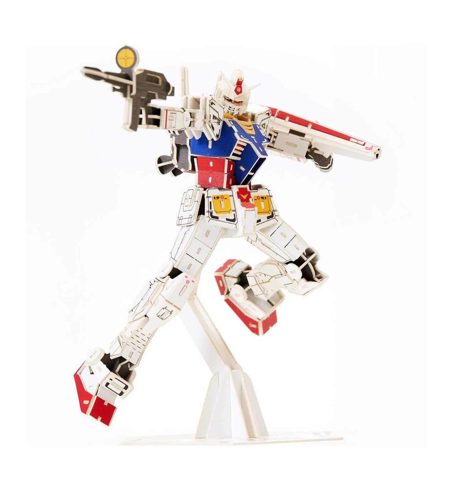 Детские конструкторы Flash Popup Gundam The Origin Rx-78-2 373-Piece Laser-Cut Glue-Free 3D Paper Puzzle, Ages 14+ — фото 1