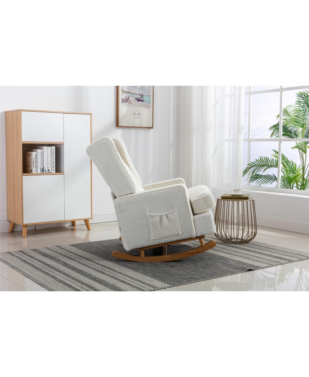 Living room Comfortable rocking chair accent chair