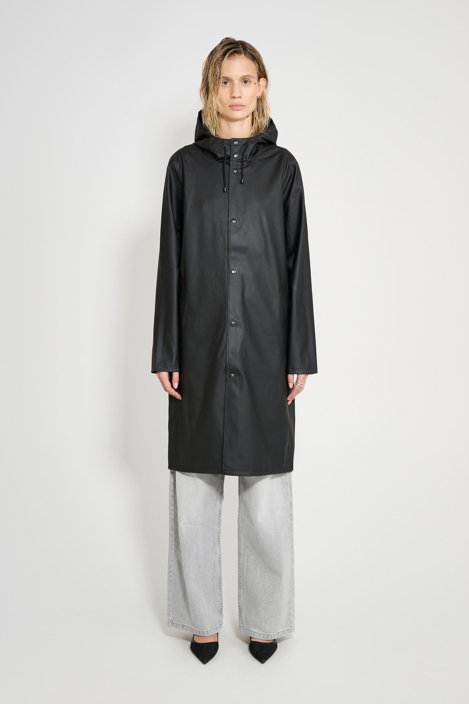 Women's Stockholm Hooded Long Raincoat