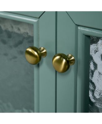 36" Wall Mounted Bathroom Vanity with Ceramic Sink and 3 Drawers, Solid Wood Frame