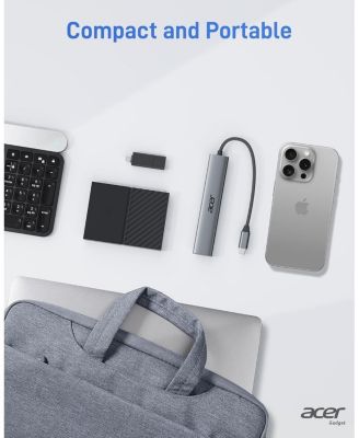 USB-C Hub, 10Gbps Type-C Splitter with 4 USB-C 3.2 Ports