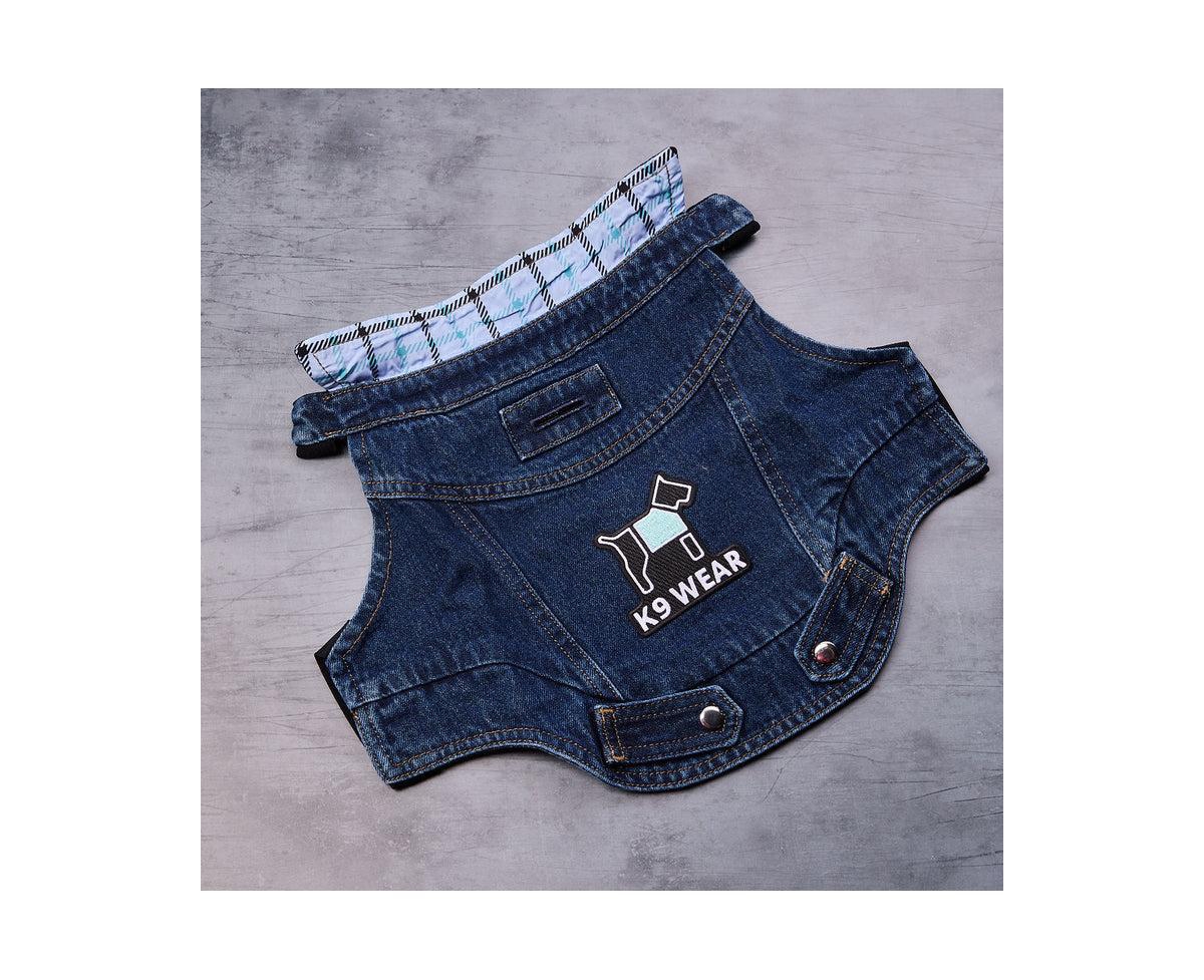 K9 Wear Denim Jacket & Harness Set