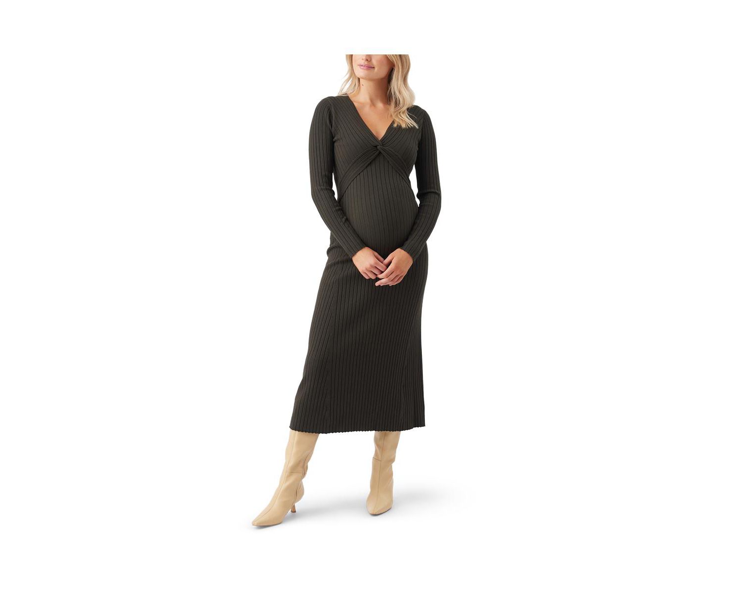 Remi Knit Nursing Dress