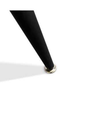 5 Piece Dining Set 47 Inch Rectangular Table Upholstered Chairs Compact Kitchen Table