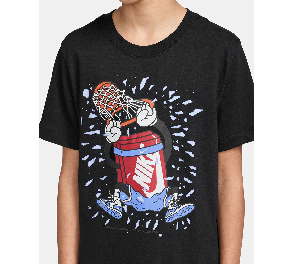 Nike Big Boys Sportswear Crewneck T-Shirt