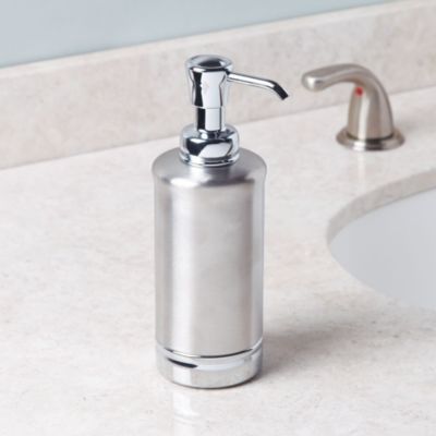 Stainless Steel Soap Dispenser - Split Finish