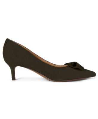 Women's Adrienne Suede Bow Pumps