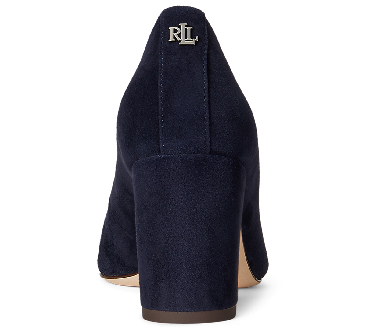 Ralph Lauren 70mm Lanette Pointed-toe Suede Pumps In Blue