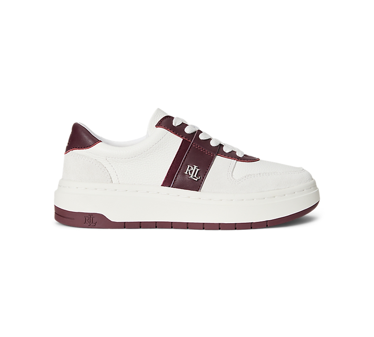 Ralph Lauren Women's Harlie Lace Up Sneakers In Multi