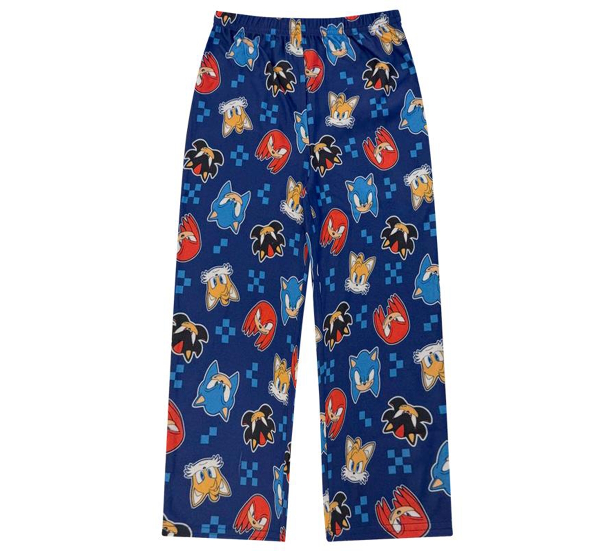 Sonic Toddler Boys 2-piece Coat-style Top And Pants Pajama Set In Multi