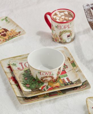 Nutcracker Parade 16-Pc. Dinnerware Set, Service for 4