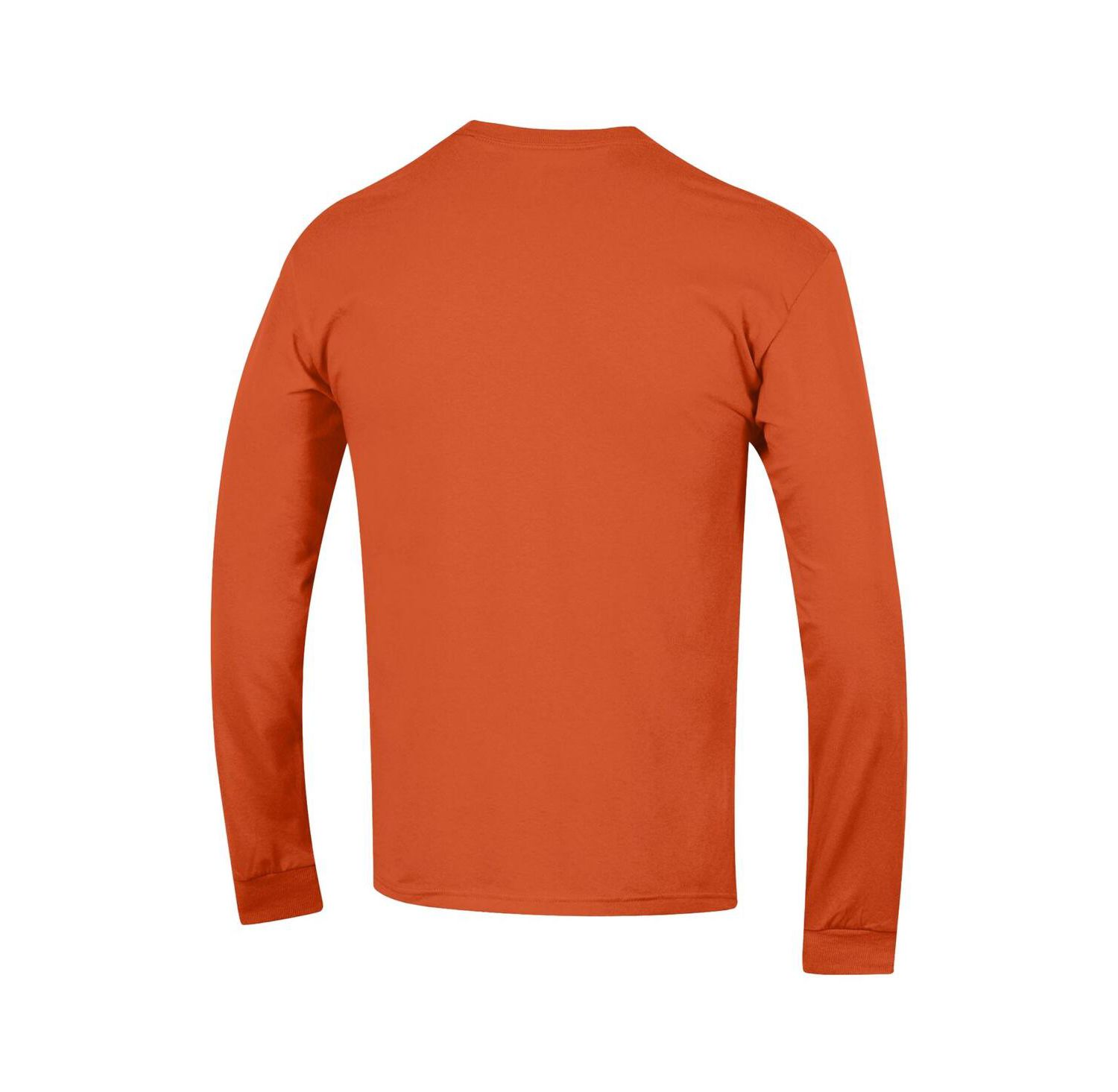 Men's Orange Auburn Tigers Arch Over Logo 2-Hit Long Sleeve T-Shirt