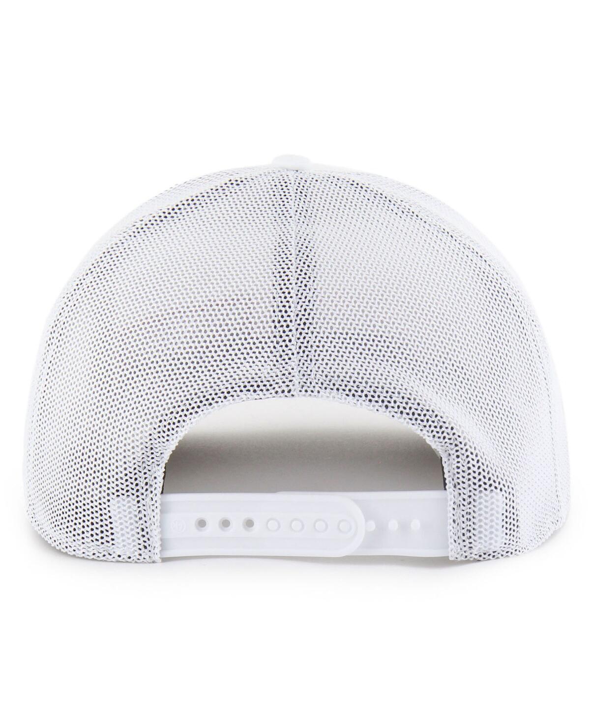 47 Brand Men's White Baltimore Orioles Rangefinder Brrr Trucker Adjustable Hat In White