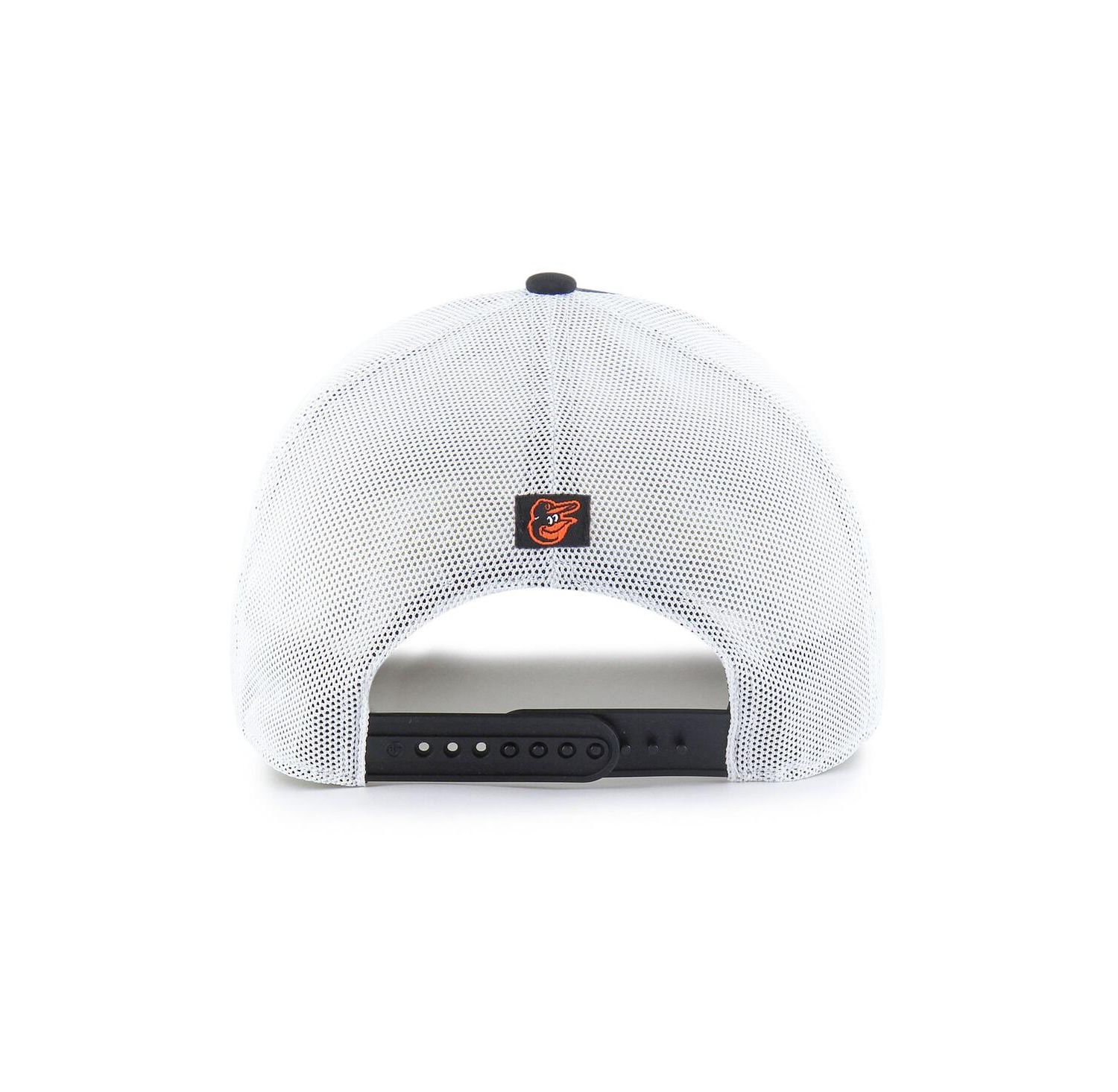 Men's Black/White Baltimore Orioles Fairway Trucker Adjustable Hat