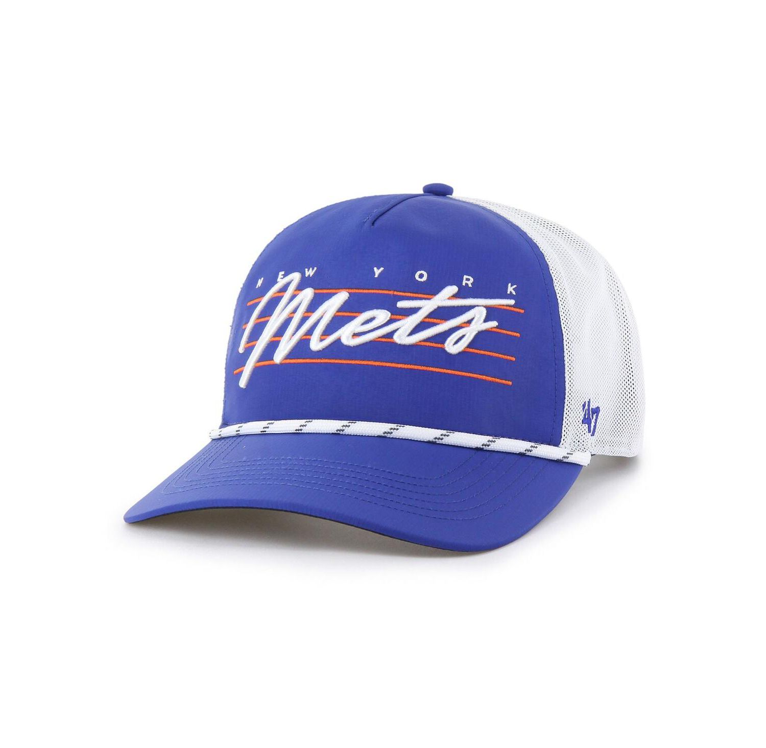 Men's Royal New York Mets Brrr Downburst Mesh Hitch Adjustable Hat