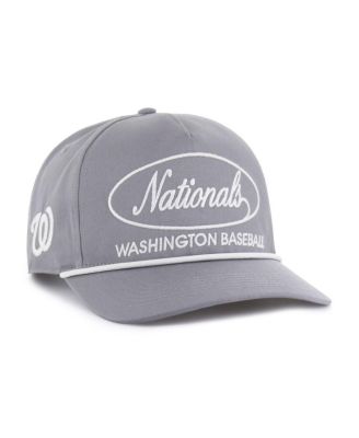 '47 Brand - Men's Gray Washington Nationals Foundational Hitch Adjustable Hat