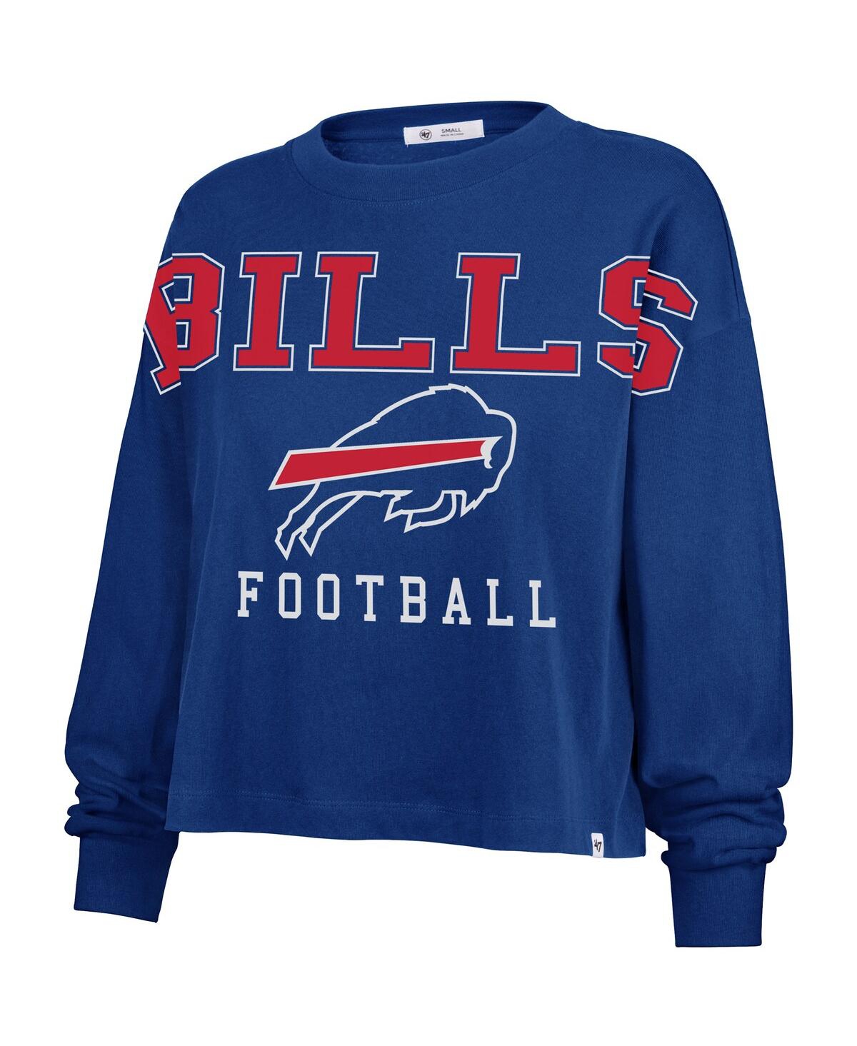 47 Brand '47 Royal Buffalo Bills Outreach City Oversized Long Sleeve T-shirt In Blue