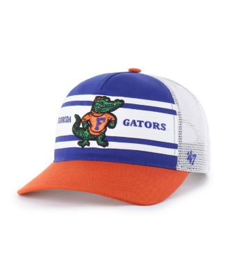 '47 Brand - Big Boys and Girls Royal/Orange Florida Gators Super Stripe Hitch Adjustable Trucker Hat