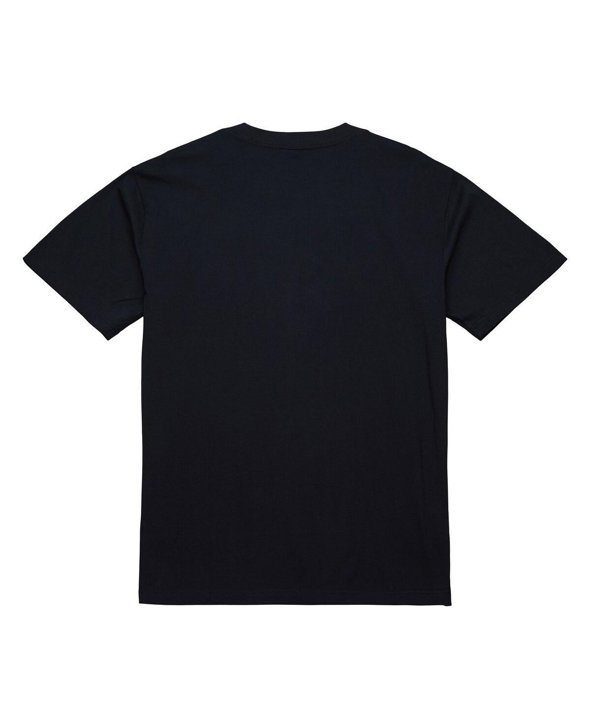 Mitchell & Ness Men's Marc-andre Fleury Black Minnesota Wild Collage T-shirt In Black