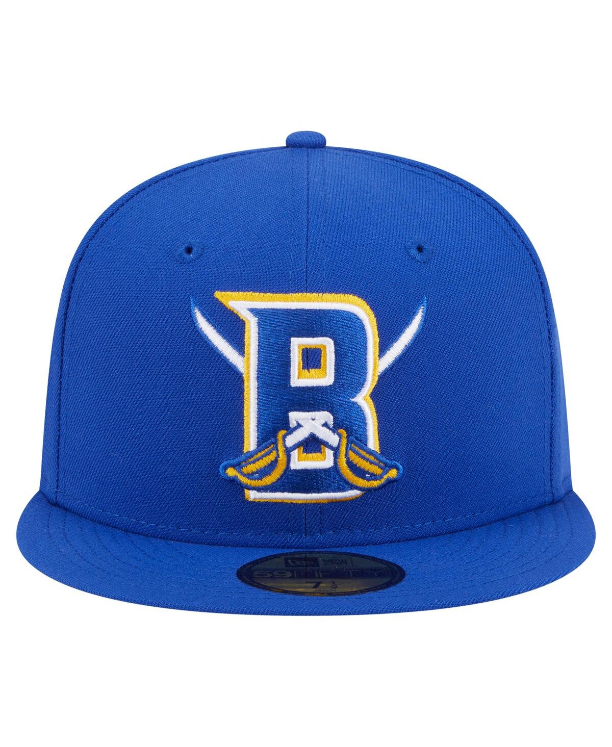 New Era Men's Royal Buffalo Sabres Deceptor 59fifty Fitted Hat In Blue