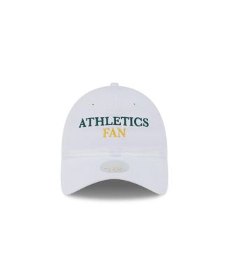 Women's White Athletics Team Fan 9TWENTY Adjustable Hat