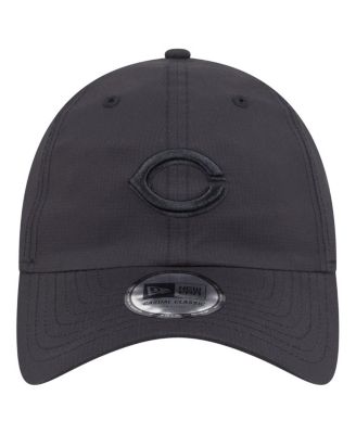 Men's Black Cincinnati Reds Ripstop Casual Classic Adjustable Hat