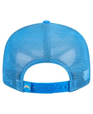 Men's Gold/Powder Blue Los Angeles Chargers Outdoor Split Panel 9FIFTY Snapback Hat