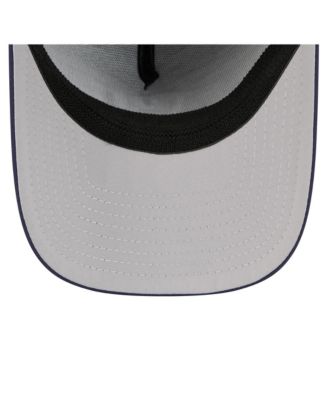 Men's Navy Milwaukee Brewers 39THIRTY A-Frame Perforated Flex Hat