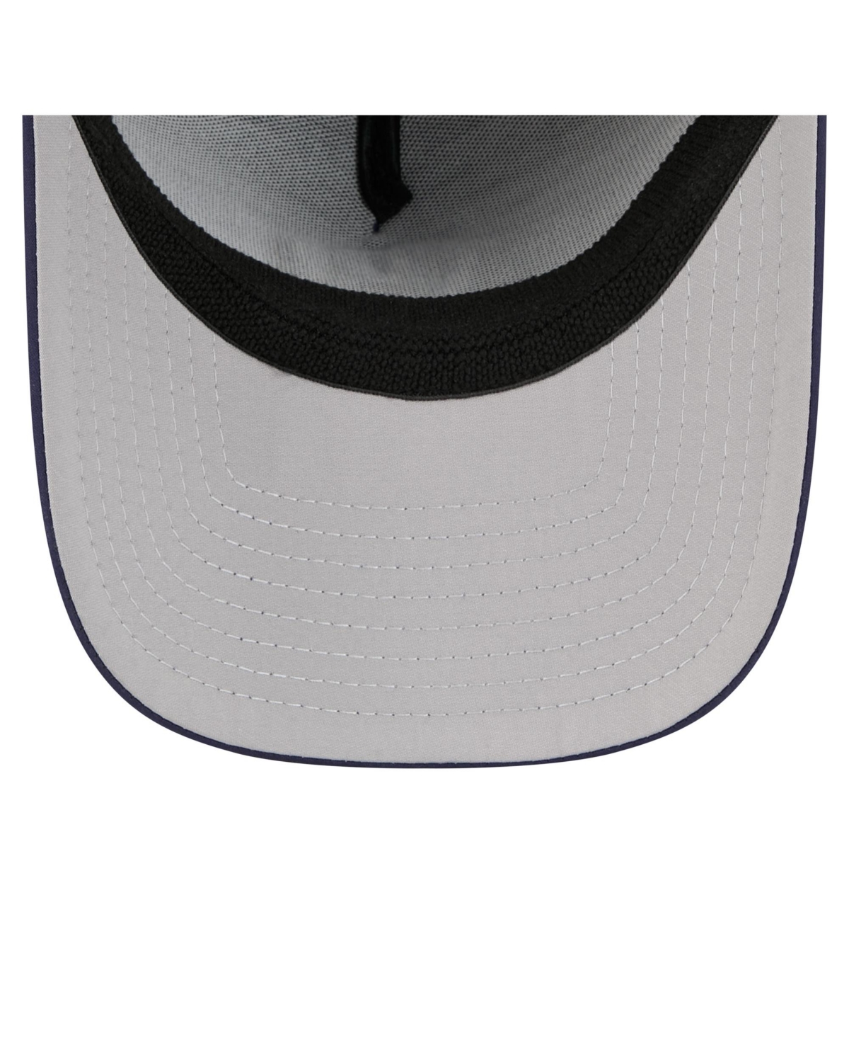 New Era Men's Navy Milwaukee Brewers 39thirty A-frame Perforated Flex Hat In Blue